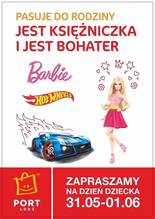 Barbie i Hot Wheels, czyli Dzień Dziecka w Porcie Łódź