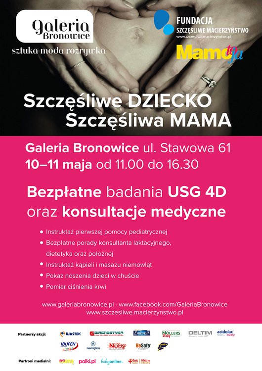 Bezpłatne konsultacje i USG 4 D w Galerii Bronowice