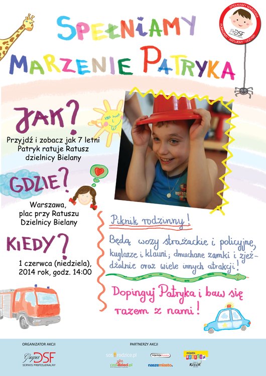 DSF Spełnia Marzenie – Marzenie Patryka