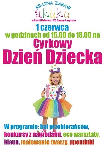 Cyrkowy Dzień Dziecka w Swarzędzu