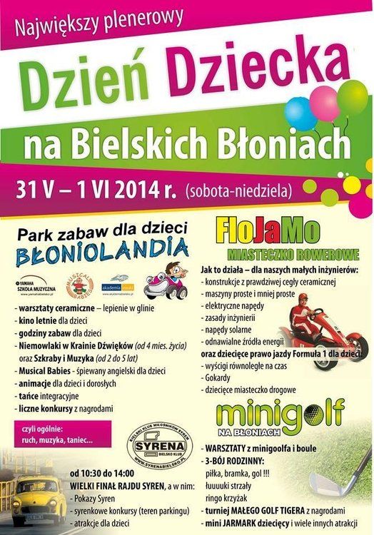 Dzień Dziecka na bielskich błoniach