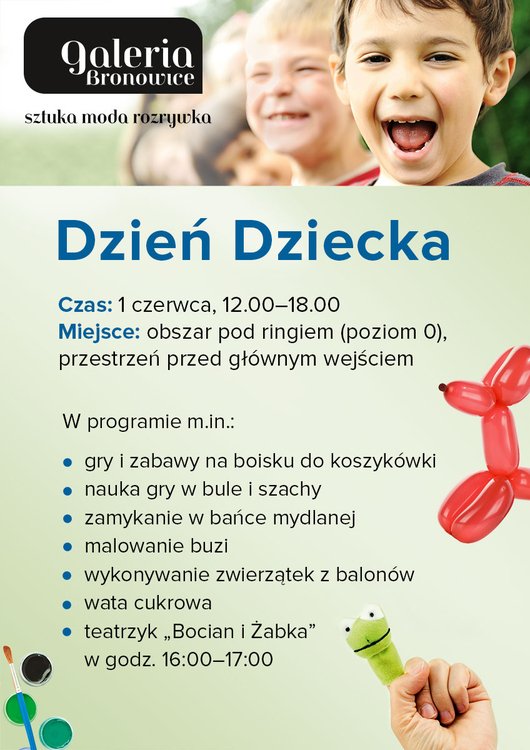 Dzień Dziecka w Galerii Bronowice