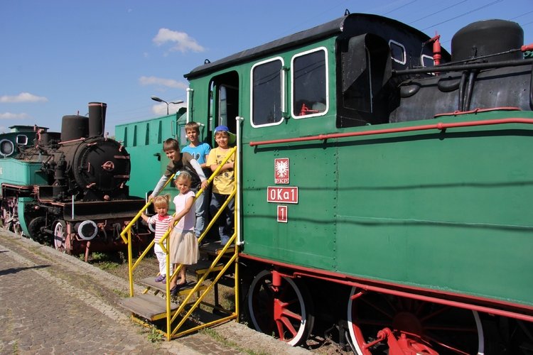 Dzień Dziecka w Muzeum Kolejnictwa w Warszawie