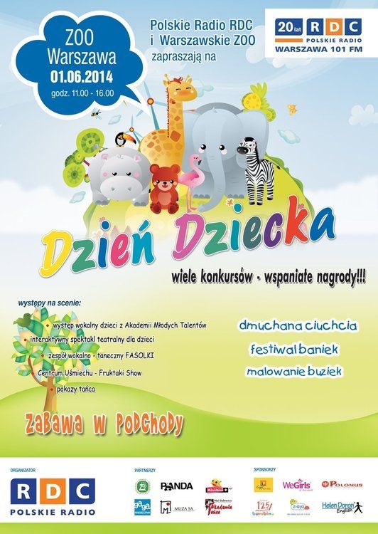 Dzień Dziecka z Rybką MiniMini w warszawskim ZOO