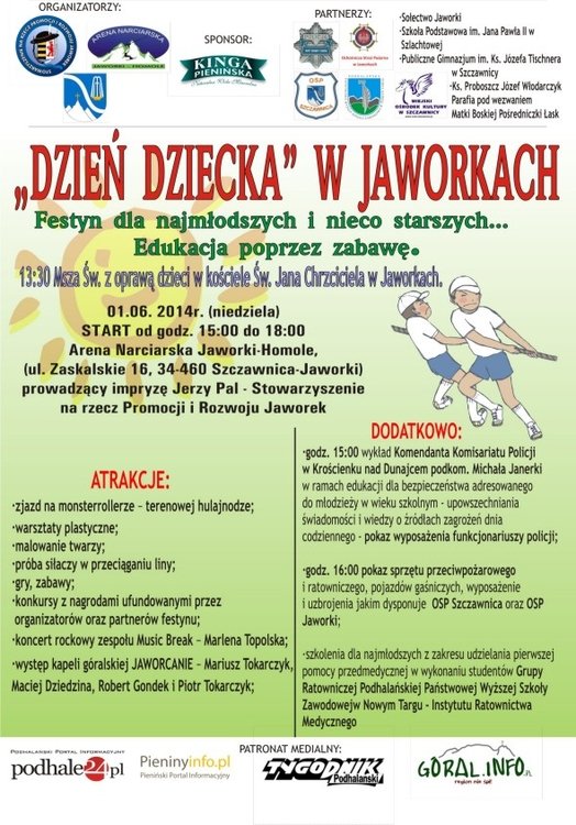 Dzień dziecka – Arena Narciarska Jaworki-Homole