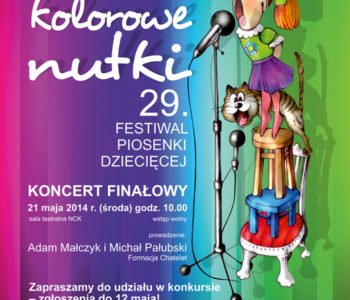 Festiwal Piosenki Dziecięcej KOLOROWE NUTKI w NCK