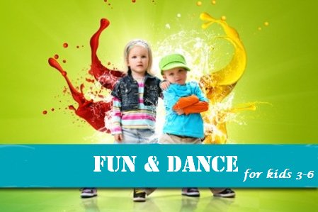 Fun&Dance – zajęcia taneczne dla dzieci 3-6 lat