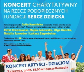 Koncert Charytatywny z okazji Dnia Dziecka Artyści-Dzieciom