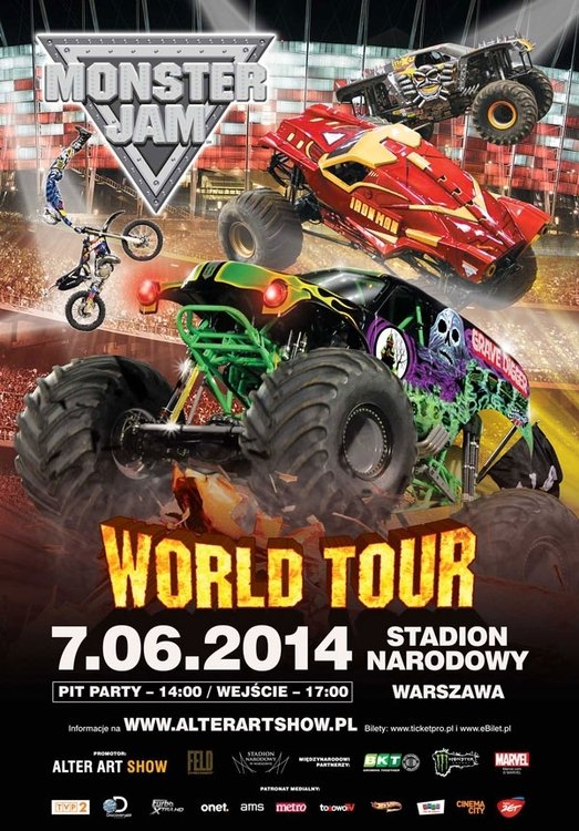 Monster Jam w Warszawie