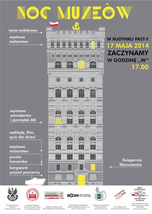 Noc Muzeów 2014 w budynku PASTy