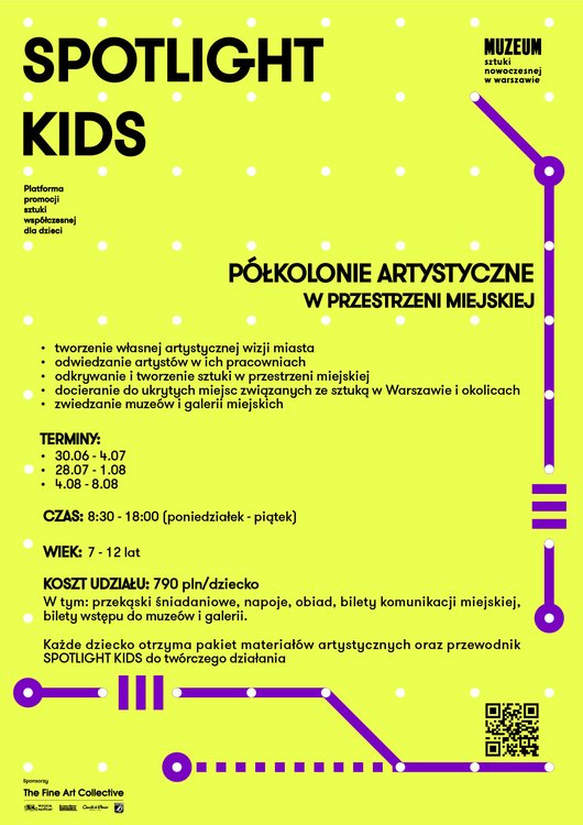 Półkolonie Artystyczne Spotlight Kids!