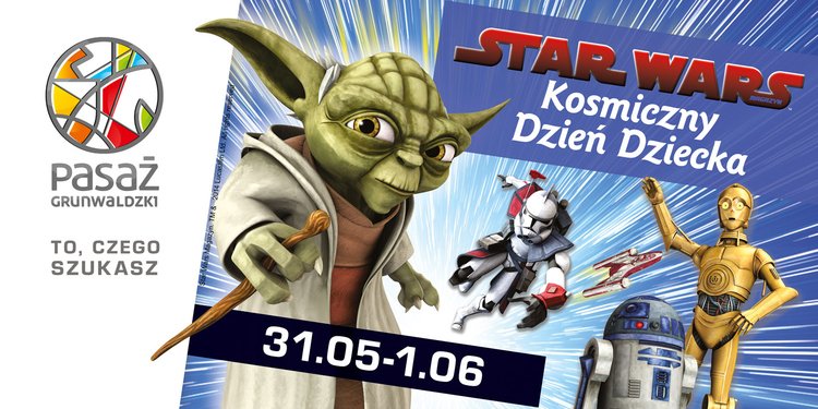 Star Wars – kosmiczny Dzień Dziecka w Pasażu Grunwaldzkim