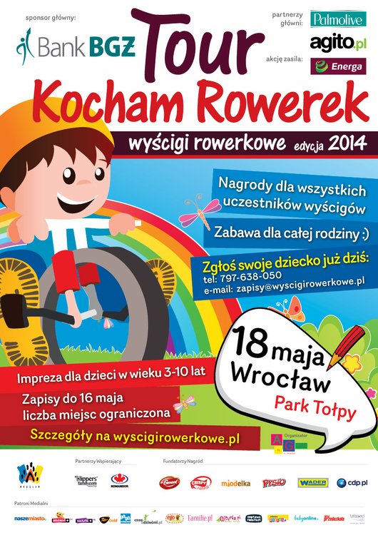Tour Kocham Rowerek we Wrocławiu