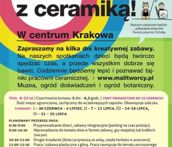 Wakacje z ceramiką w centrum Krakowa