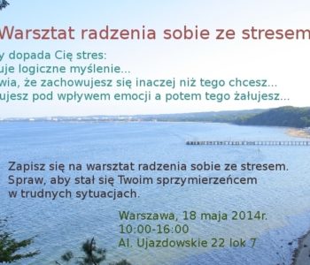 Warsztat radzenia sobie ze stresem