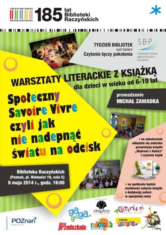 Warsztaty literackie dla Dzieci w Poznaniu