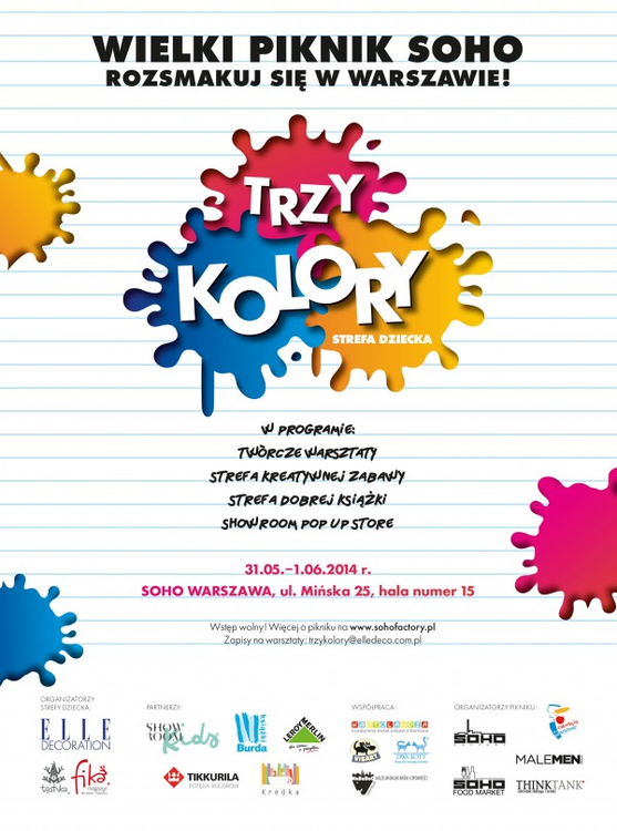 Wielki Piknik Soho – Trzy kolory