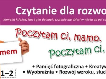 Zestaw do nauki czytania dla małych dzieci
dr Aneta Czerska