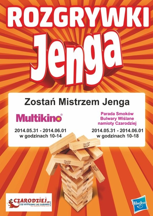 Zostań Mistrzem Jenga