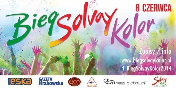 Bieg Solvay Kolor – 4 km kolorowej radości – Baw się kolorami!