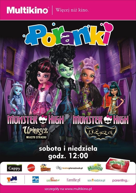 Czerwcowe Poranki z Monster High