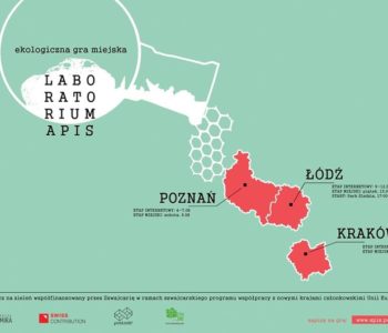 Ekologiczna gra miejska Laboratorium Apis