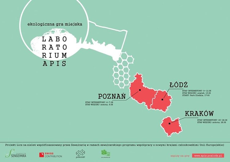 Ekologiczna gra miejska Laboratorium Apis