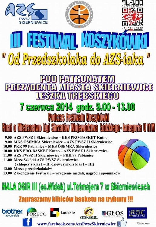 Festiwal Koszykówki – Od przedszkola do AZS-iaka