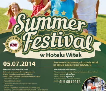 Gorący SUMMER FESTIVAL w Hotelu Witek!