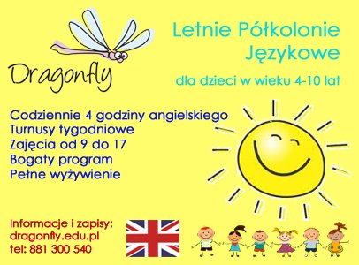 Letnie półkolonie językowe