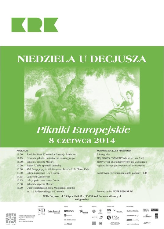 Niedziela u Decjusza – rodzinny piknik edukacyjno-artystyczny