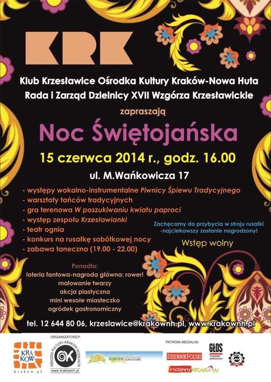 Noc Świętojańska w Krzesławicach