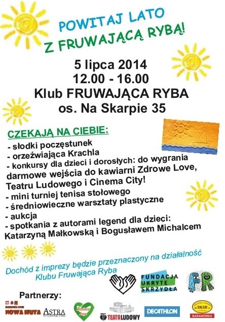 Powitaj Lato z Klubem Fruwająca Ryba!