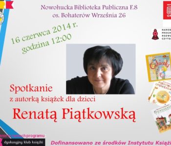 Renata Piątkowska w Bibliotece