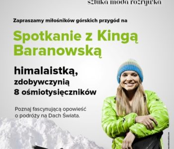 Spotkanie z Kingą Baranowską już 5 lipca w Galerii Bronowice