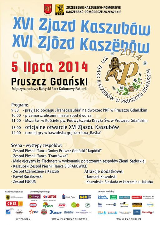 XVI Zjazd Kaszubów w Pruszczu Gdańskim