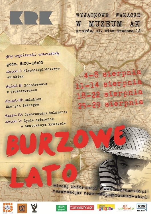 Burzowe lato – półkolonie dla dzieci