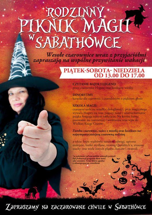 Magiczne wakacje z czarownicami w Sabathówce – Jurapark Bałtów