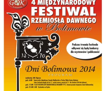 Międzynarodowy Festiwal Rzemiosła w Bolimowie