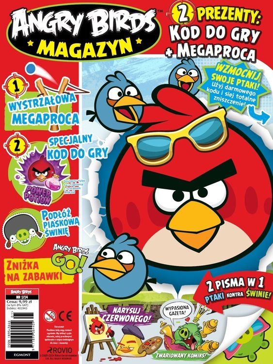 Nowe czasopismo dla fanów Angry Birds