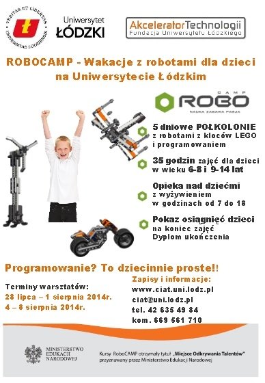 RoboCamp – półkolonie