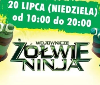 Spotkanie z wojowniczymi żółwiami w Manufakturze