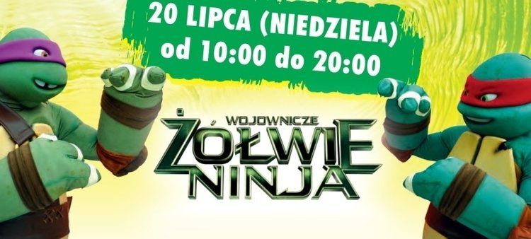 Spotkanie z wojowniczymi żółwiami w Manufakturze