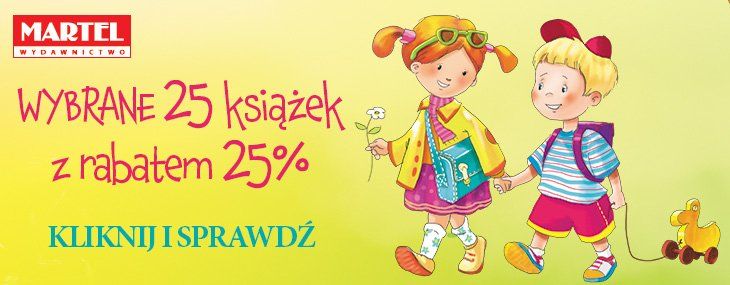Wakacyjna promocja Wydawnictwa Martel!