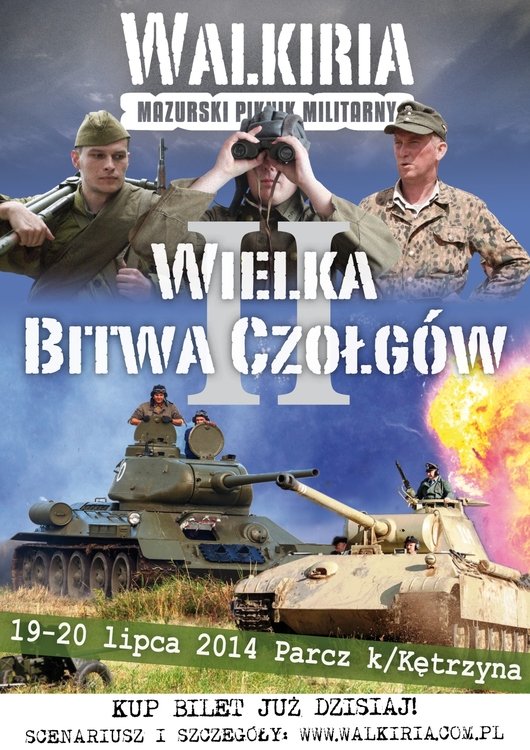 Walkiria 2014 znów pod znakiem czołgów