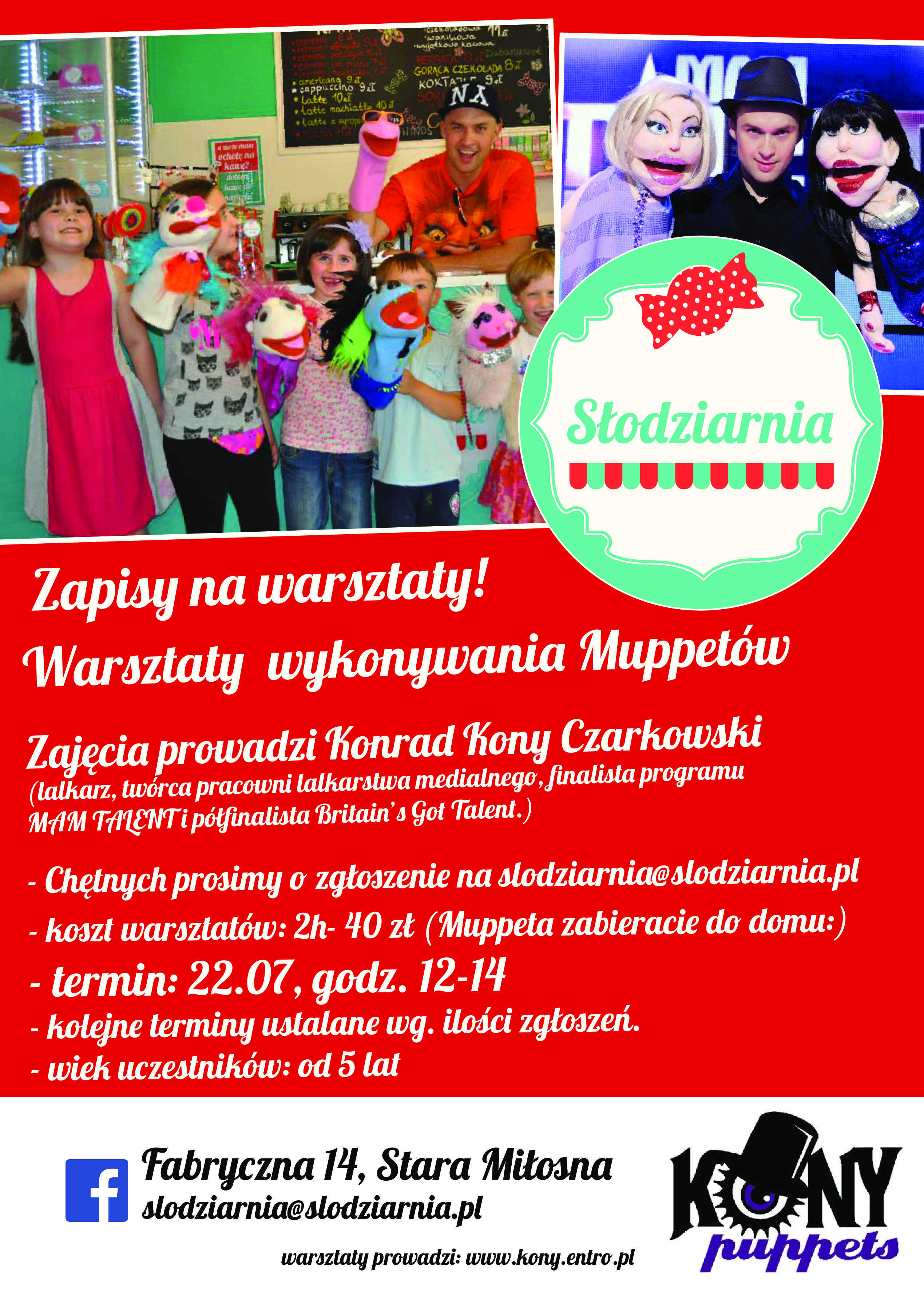 Warsztaty z szycia Muppetów