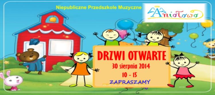 Dzień otwarty w Niepublicznym Przedszkolu Muzycznym Aniołowo