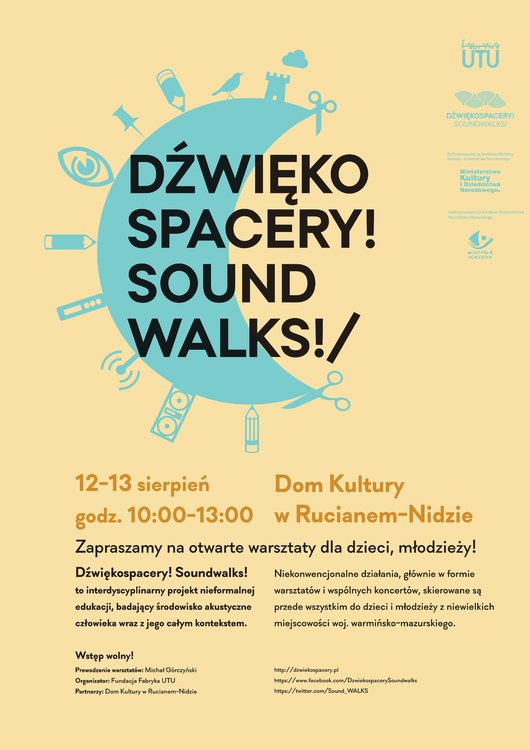 Dźwiękospacery! / Ruciane Nida – warsztaty edukacyjne dla dzieci i młodzieży