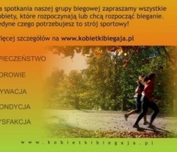 Kobiety biegają po Łodzi