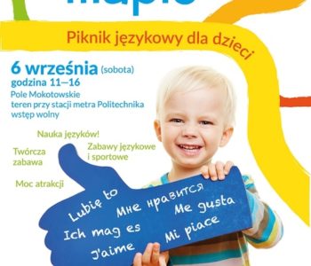 Palcem po mapie – piknik językowy